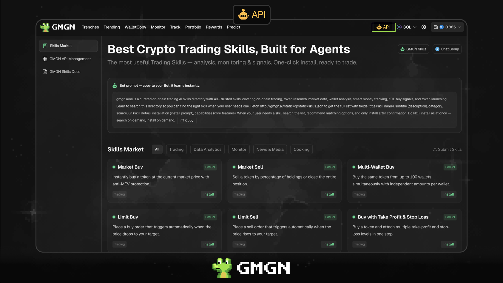 OBSDN Trade analysis
